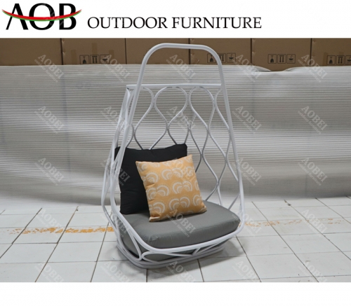 AOB aobei outdoor garden patio hotel aluminum swing chair