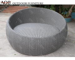 aobei aob hotel outdoor garden rattan wicker furniture round daybed